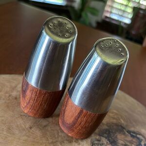 MCM Vintage Modern Arthur Salm Sweden Salt & Pepper Shakers